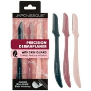 Japonesque Precision Dermaplaners, Stainless Steel Blade, New 3 pack
