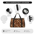thumbnail image 1 of Japuie Christmas Gingerbread Cookies Print Travel Duffel Bag,Sports Tote Gym Bag,Hand Travel Bag,Tote Carry on Luggage,Weekender Overnight Bag for Women and Men, 1 of 6