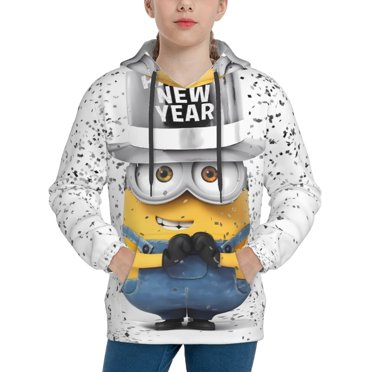 Cethrio Boys Hoodies Sweatshirts, Pullover Printed Long Sleeve Kids Tops Black Size 9-10 T