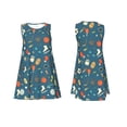 thumbnail image 1 of Japuie Sports Ball Print Summer Dresses for Women,Women's Sleeveless Dress,Beach Tshirt Tank Sundresses,Women's Summer Tank Midi Dress with Pockets,Tank Loose Sundress-Medium, 1 of 6