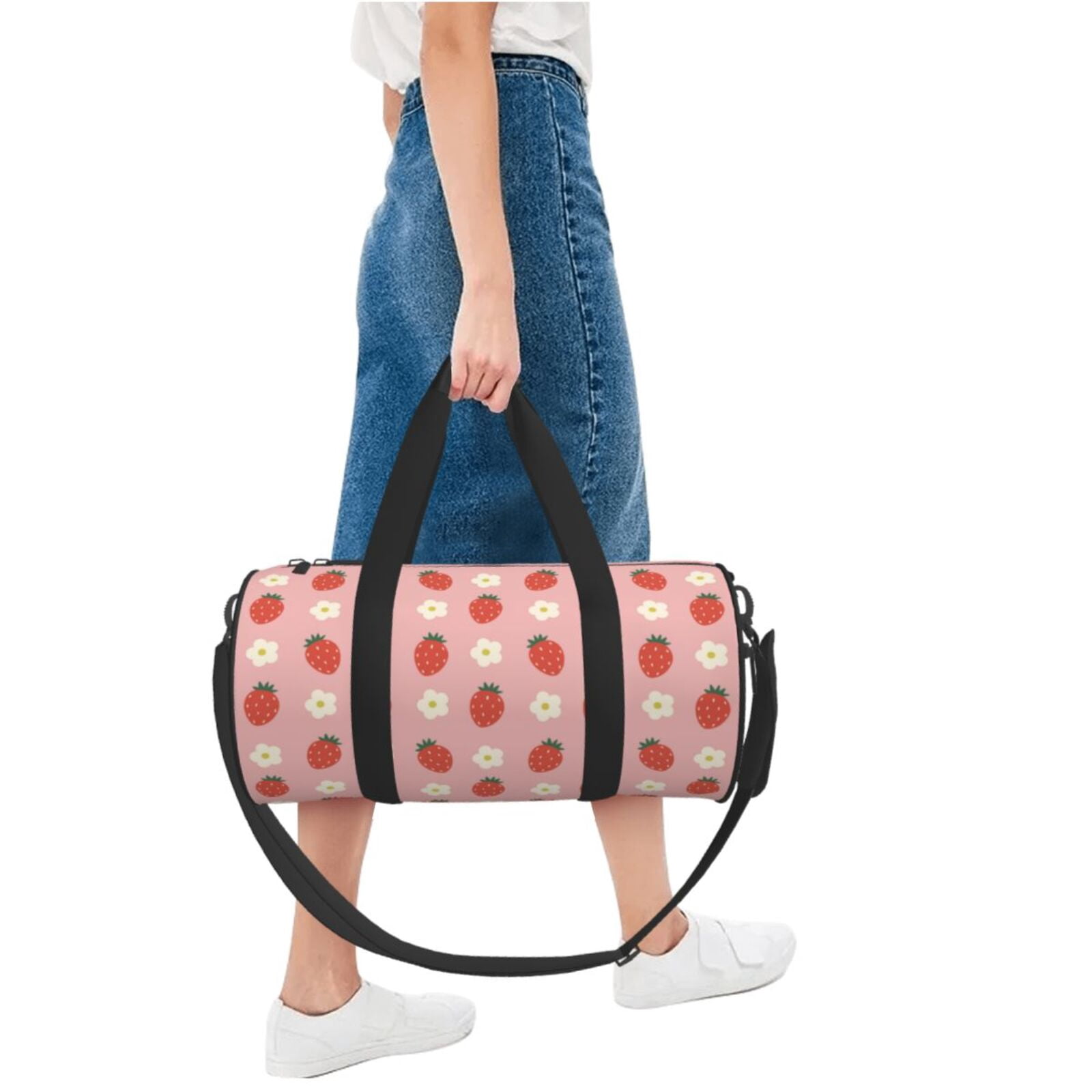 Strawberries Duffle Bag