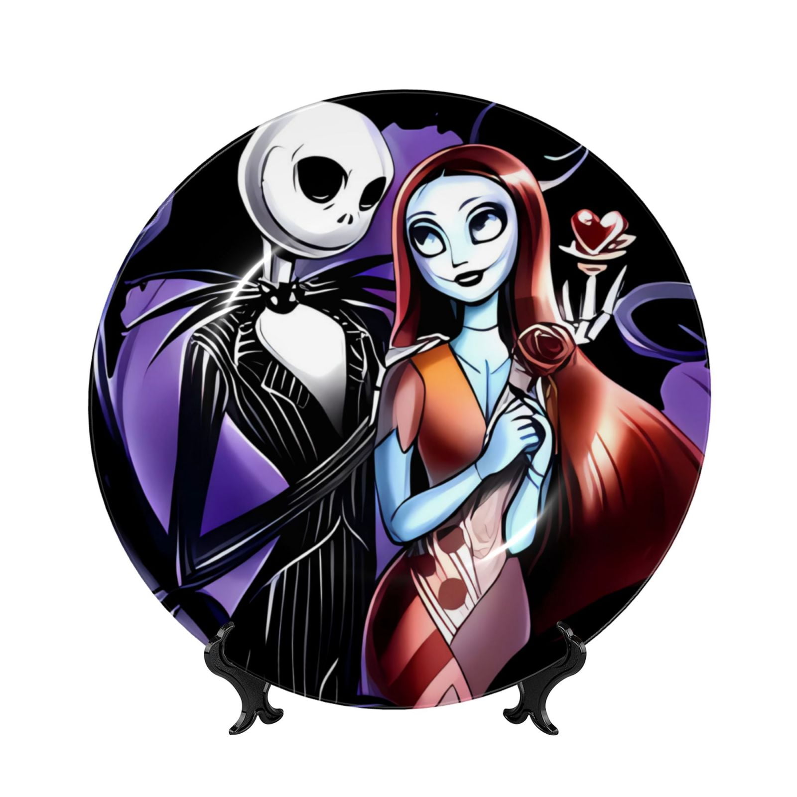 Japuie The Nightmare Before Christmas Print Bone China Plate ...