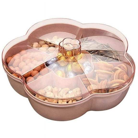 Jaquiain Pink Aluminum Alloy Durable Nut Food Storage Container