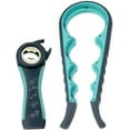 thumbnail image 1 of Jar Bottle Opener Non Slip Gripper - Fit Palm and Easy to Use - 5 in 1 Multifunctional Kitchen Tool Set-Suitable for Women, Weak Hands and the Elderly(2-piece set), 1 of 5