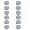 thumbnail image 1 of Jar Lids 12pcs Leakproof Storage Canning Lids for Glass Bottles Durable Scratch Kitchen Outdoor Use 86mm 12PCS, 1 of 4