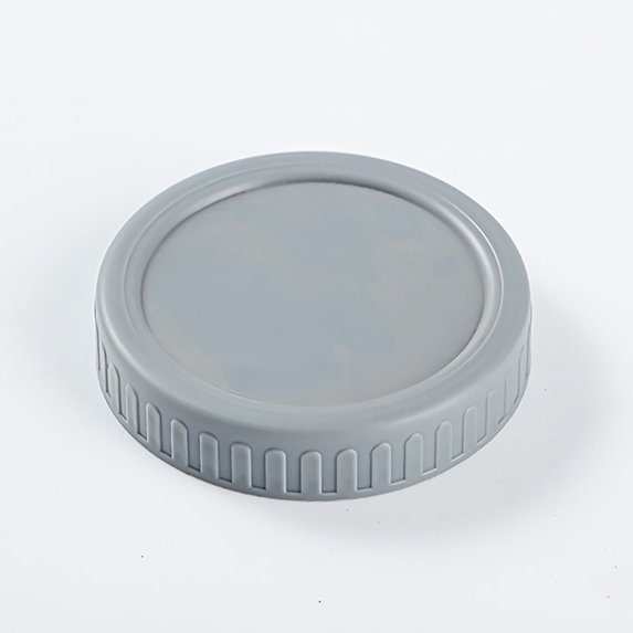 Jar Lids 12pcs Leakproof Storage Canning Lids for Glass Bottles Durable Scratch Proof Kitchen and Outdoor Use 86mm 12PCS