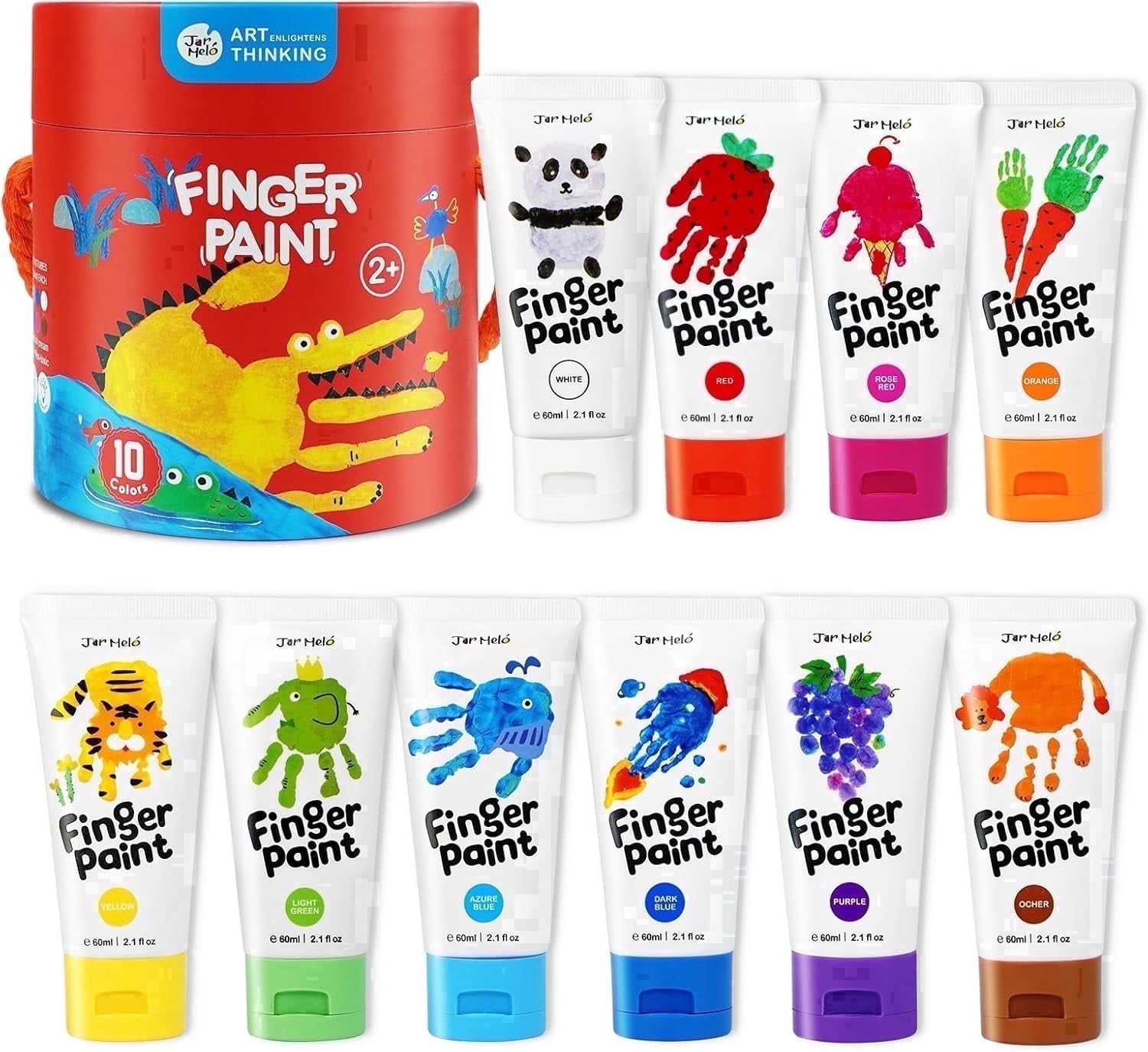 Kit De Peinture Magique 3D Puffy Popcorn – Avec éponges, Stylos Et Support, Effet Mousse Gonflante !