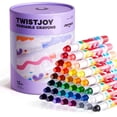thumbnail image 1 of Jar Melo 36 Count Jumbo Crayons for Toddlers, Non Toxic Washable Crayons, Easy to Hold Silky Large Crayons, Safe for Babies and Kids Gifts, 1 of 11