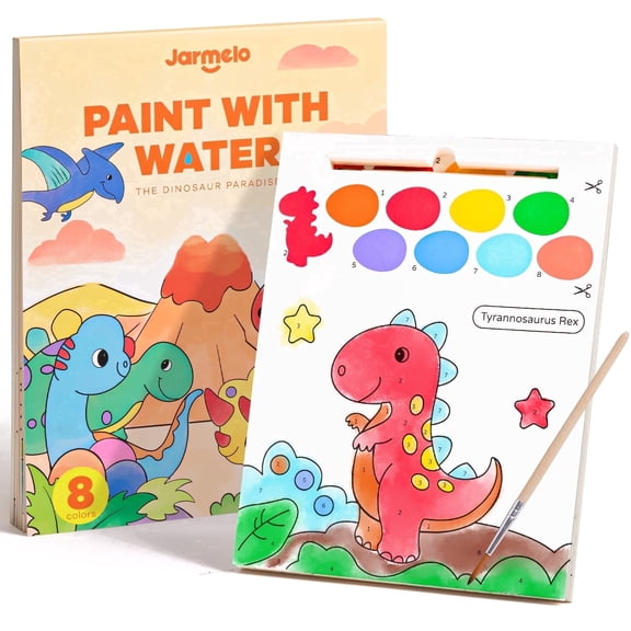 Water Mess Lifelines FlowArt Activity Pad 3-Pack: Travel, Animals & Food Guided ...