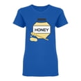 thumbnail image 1 of Jar Of Fresh Honey Shaped T-Shirt Women -Image by Shutterstock, Female Large, 1 of 2