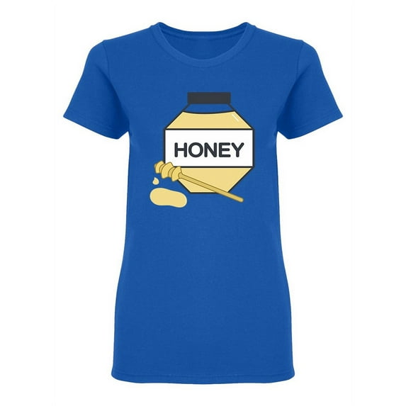 Jar Of Fresh Honey Shaped T-Shirt Women -Image by Shutterstock, Female Medium
