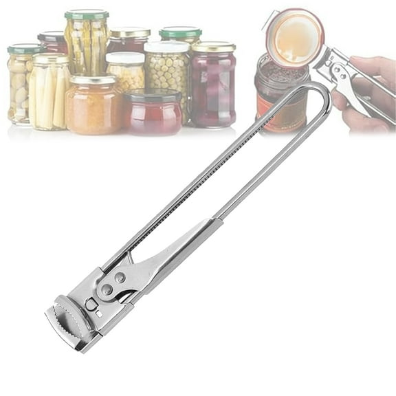 Jar Opener, Adjustable Jar and Bottle Opener,Bottle Openers,Portable Adjustable Multifunctional Stainless Steel Can Openers,Easy Open, Manual,Kitchen Accessories