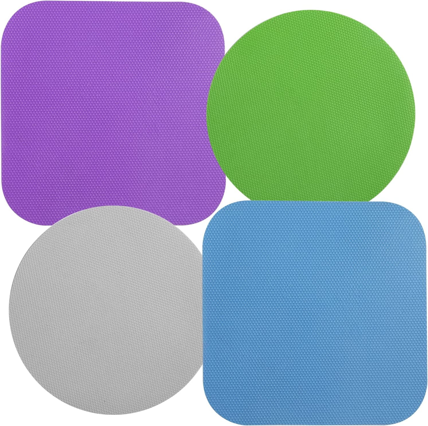 Topboutique Easy Open Jar Opener Gripper Pads, 4 Pack, Antislip, Twist