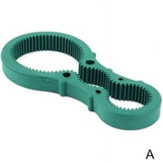 Jar Opener Multi Purpose Jar Lids Grip Twister Rubber Opener Bottles for Soda Condiments Canned Goods Tool B6F3