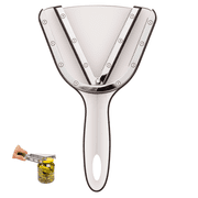 Jar Opener for Seniors with Arthritis Effortless Lid & Bottle Opener for Weak Hands Simple Twist Jar Opening Tool for Small & Large Lids Practical Gift for Elderly Gray