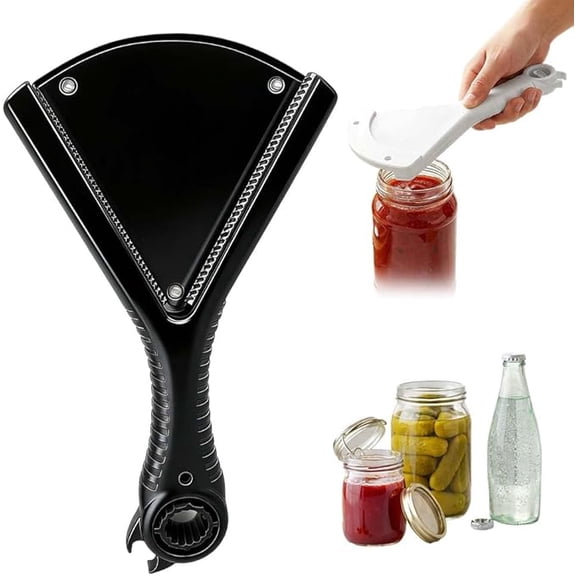 Jar Opener for Weak Hand,2026 New Jar Openers Multi-Purpose Bottle Opener with Ergonomic Grip,Easy Lid Open Kitchen Gadgets for Seniors and Low Hand Strength