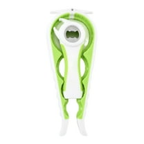 Jar Opener for Weak Hands, Seniors with Arthritis, 5 in 1 Multi Function Bottle Opener Lid Opener For Arthritic Hands with Non Rubber Jar opener Gripper Pad