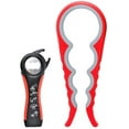 thumbnail image 1 of Jar Opener for Seniors with Arthritis,Jar Opener for Weak Hands,5-in-1 Bottle Opener,4-in-1 Can Opener\\u2026 (Red), 1 of 5