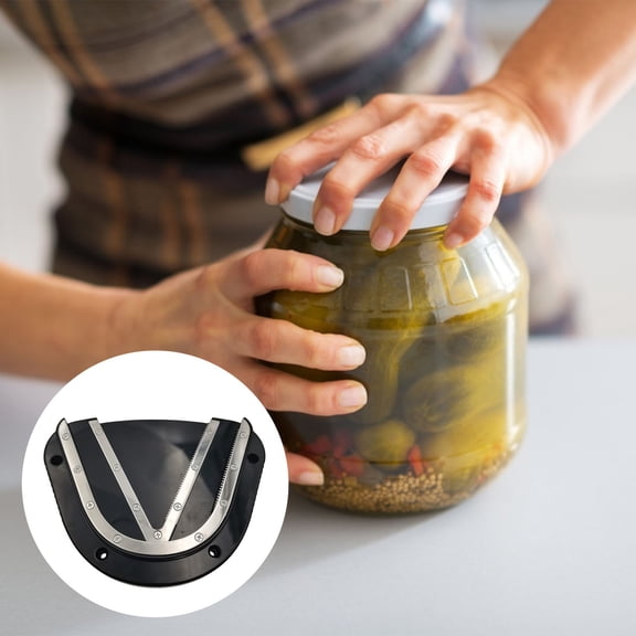 Jar Opener for Weak Hand & Seniors with Arthritis,Easy Twist Off Bottle Caps,Patent | Unique Kitchen Gadgets, Gifts for Elderly/Women/Men