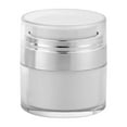 thumbnail image 1 of Jar Vacuum Airless Cosmetic Container Refillable For Lotions Leakproof Portable Travel Size Design, 1 of 7