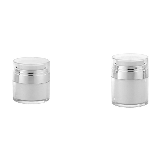 Jar Vacuum Bottle Empty Airless Cosmetic Container The Refillable