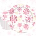 thumbnail image 1 of JarThenaAMCS 40Pcs Winter Paper IFF17 Plates Pink Christmas Snowflake Disposable Plates 9 Inch Party Dinner Plates for Xmas Holiday Party Supplies, 1 of 3