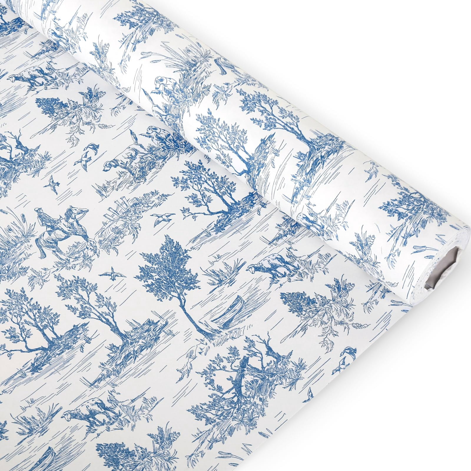 Single Rural Paper JarThenaAMCS Classic French Village Printed Wrapping AIS1 Paper Roll 17 ...