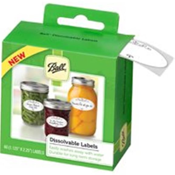 Jarden Home Brands 10734 Ball Dissolvable Labels