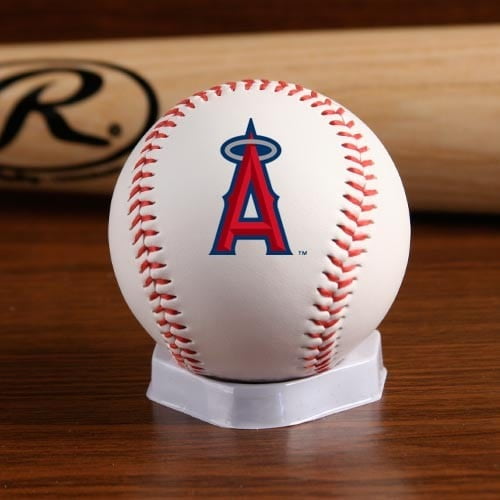 Jarden Los Angeles Angels The Original Team Logo Collectible MLB Baseball,  Single Ball 