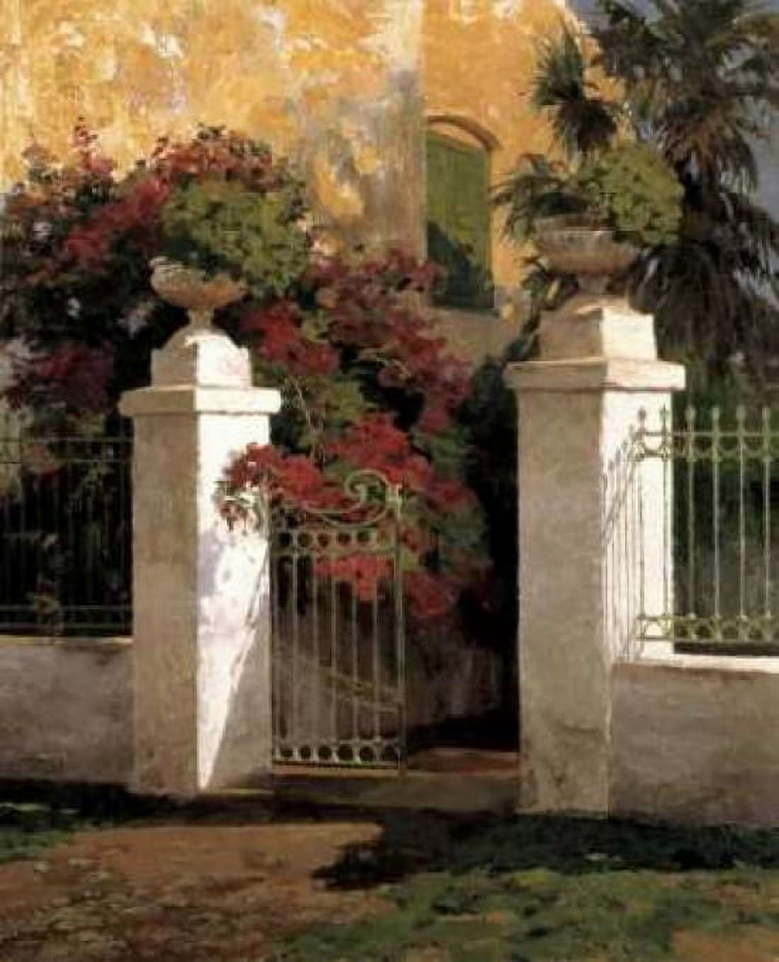 Jardi Colonial Canvas Art - Poch Romeu (20 x 24)
