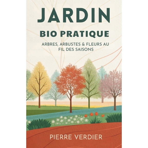 Jardin Bio Pratique: Arbres, Arbustes & Fleurs Au Fil Des Saisons, (Paperback)