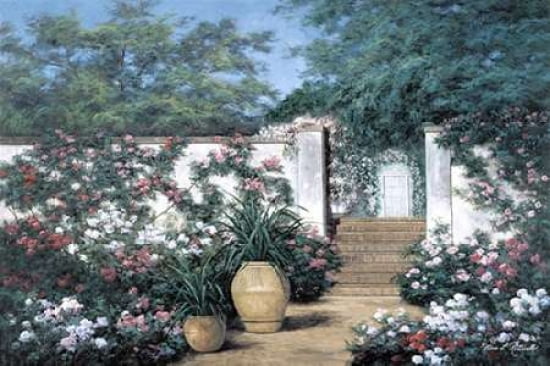 Jardin de Fleur Canvas Art - Diane Romanello (20 x 28)