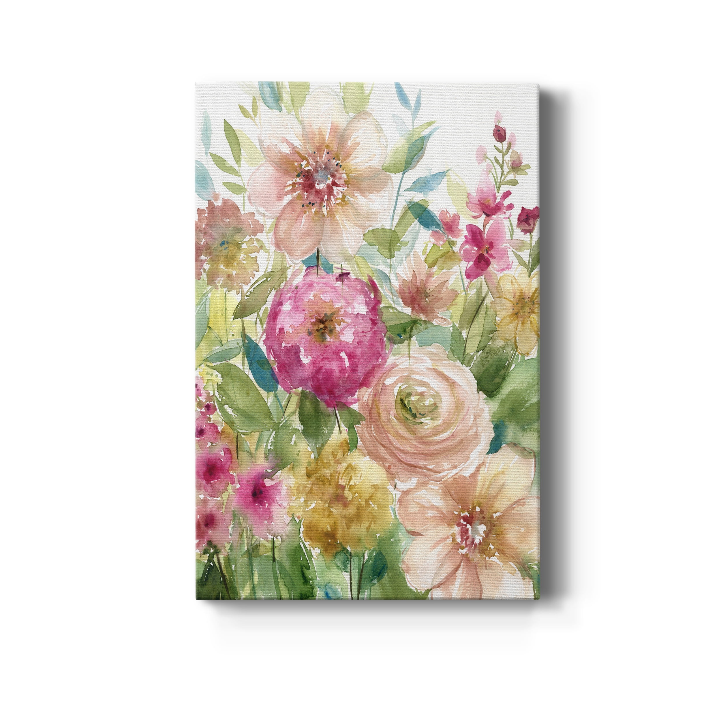 Jardin de Fleurs Premium Gallery Wrapped Canvas - Ready to Hang - 18 x 27