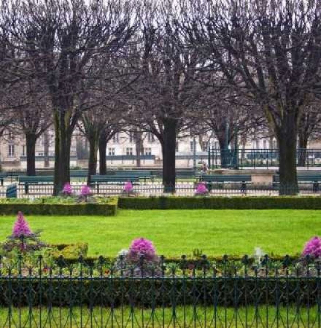 Jardin de Notre Dame II Canvas Art - Rita Crane (24 x 24)