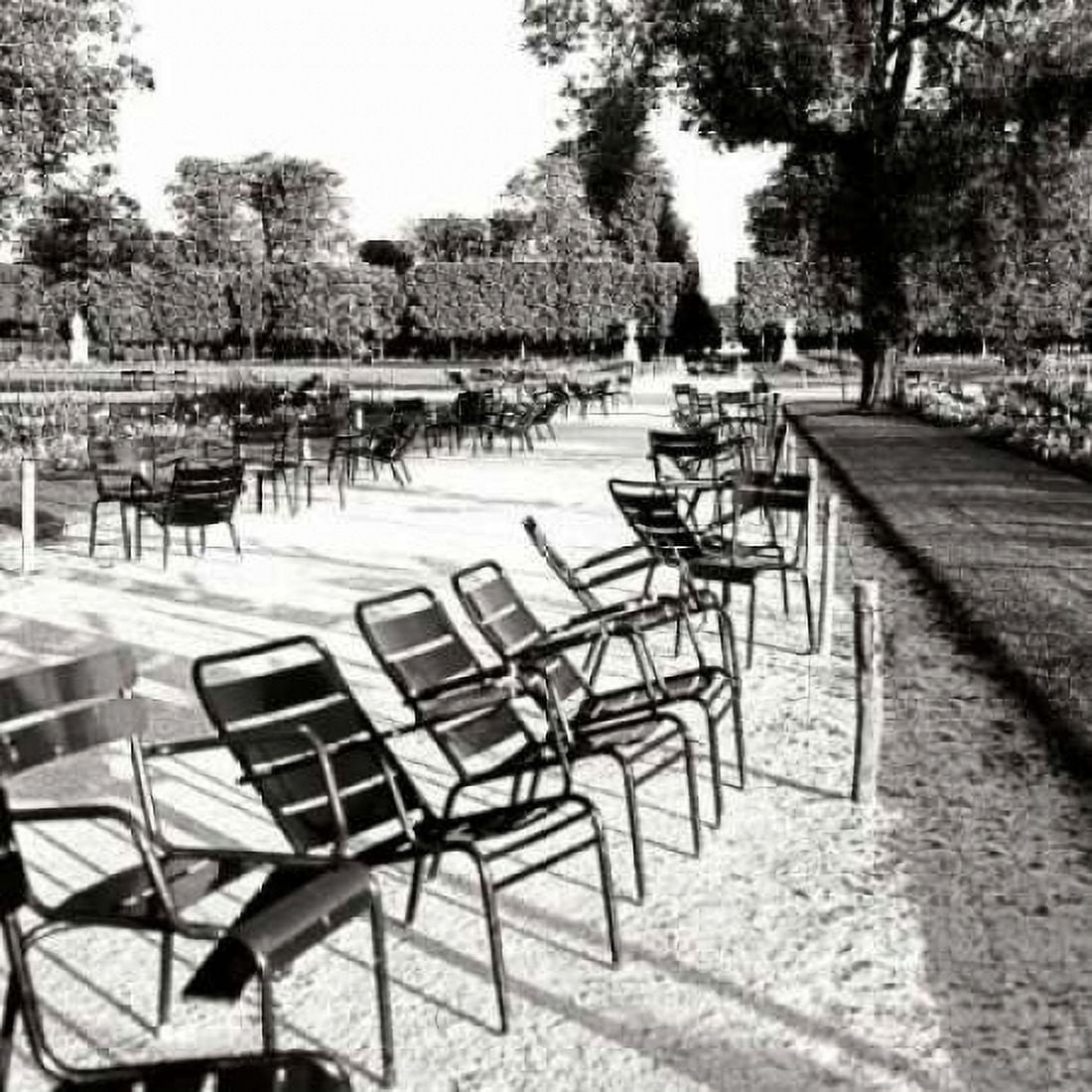 Jardin des Tuileries II Canvas Art - George Johnson (24 x 24)