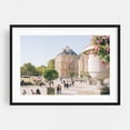 thumbnail image 1 of Jardin du Luxembourg - Paris Île-de-France France Photography Architecture Cityscape Travel Poster Floral Botanical Scenic Black Framed Wall Art Print 24 x 36 inches, 1 of 4