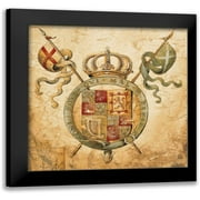 Jardine, Liz 12x12 Black Modern Framed Museum Art Print Titled - Terra Nova II