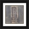 thumbnail image 1 of Jardine, Liz 15x15 Black Ornate Wood Framed with Double Matting Museum Art Print Titled - Chicago II, 1 of 4