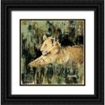 thumbnail image 1 of Jardine, Liz 20x20 Black Ornate Wood Framed with Double Matting Museum Art Print Titled - Heart of the Jungle IV, 1 of 4