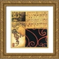 thumbnail image 1 of Jardine, Liz 20x20 Gold Ornate Wood Framed with Double Matting Museum Art Print Titled - Autumn Waltz I, 1 of 4