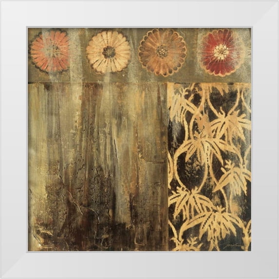 Jardine, Liz 20x20 White Modern Wood Framed Museum Art Print Titled - Asian Eyes I