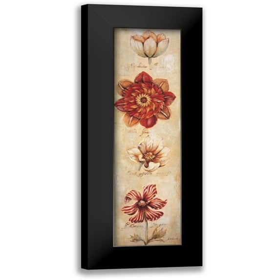 Jardine, Liz 7x14 Black Modern Framed Museum Art Print Titled - Tangerine Dream II