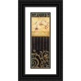thumbnail image 1 of Jardine, Liz 9x18 Black Ornate Wood Framed with Double Matting Museum Art Print Titled - Orchid Brocade II, 1 of 4