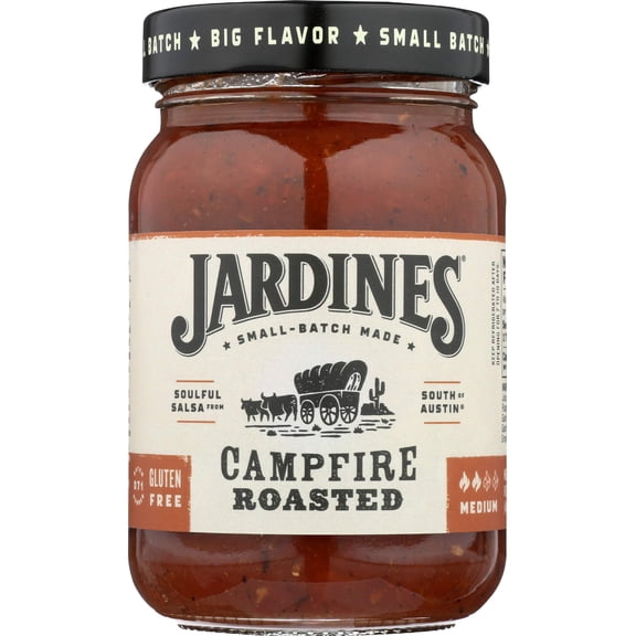 Jardines - Campfire Roasted Salsa - 16 OZ, Case of 6