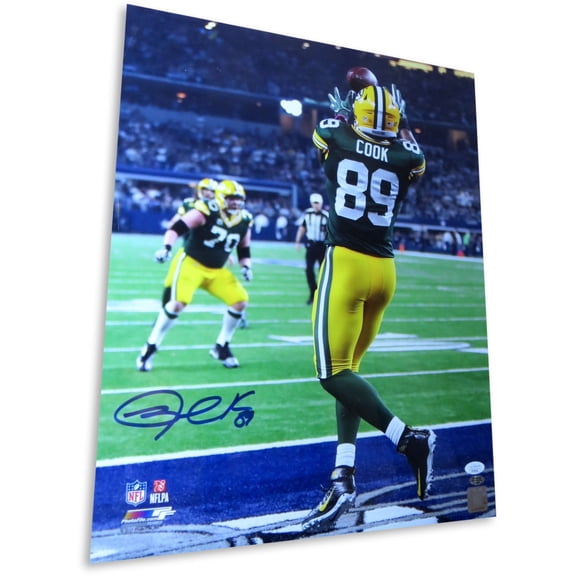 Jared Cook Signed Autographed 16X20 Photo Packers JSA VV99290