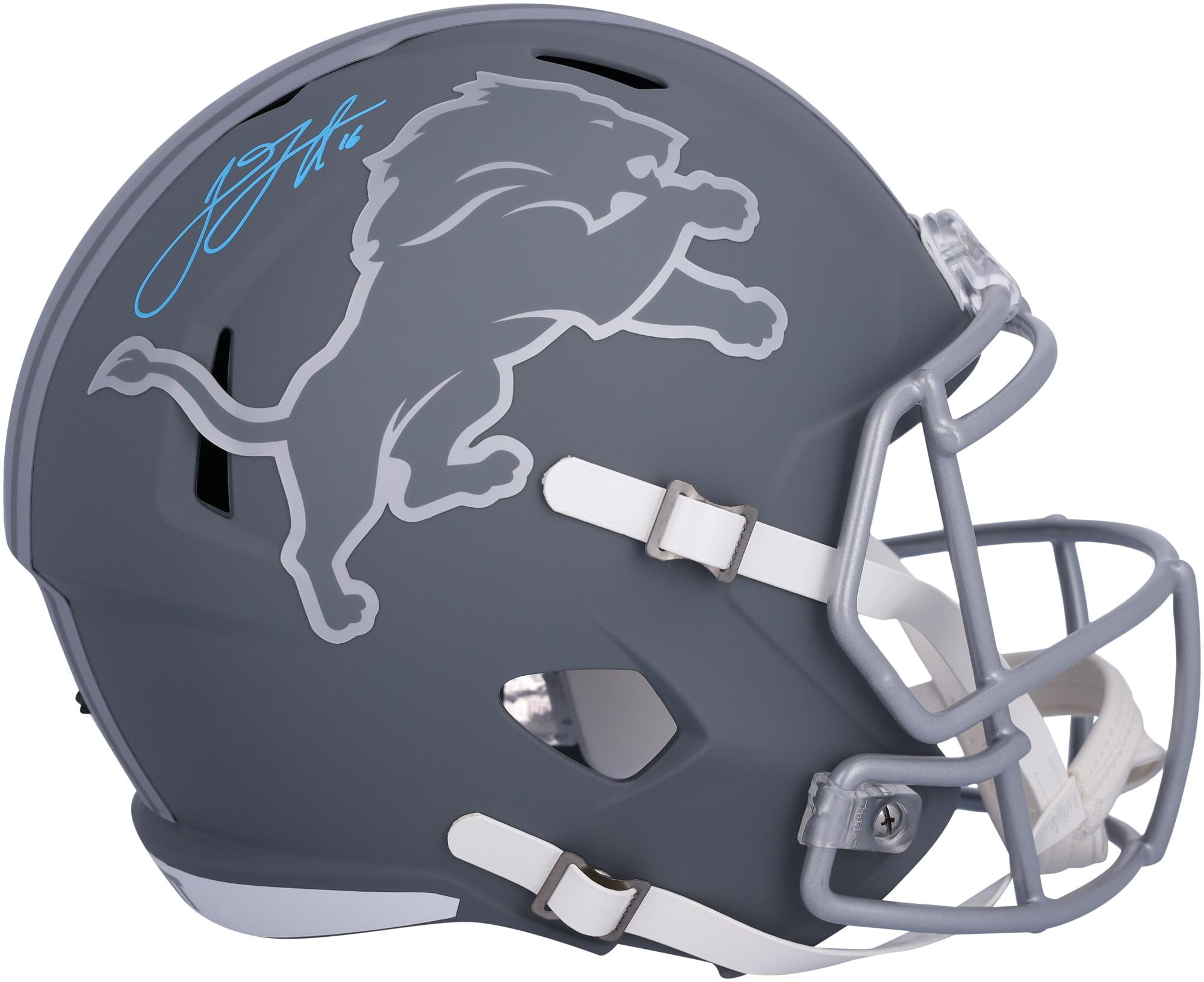 Jared Goff Detroit Lions Autographed Slate Speed Replica Helmet - Fanatics  Authentic Certified - Walmart.com
