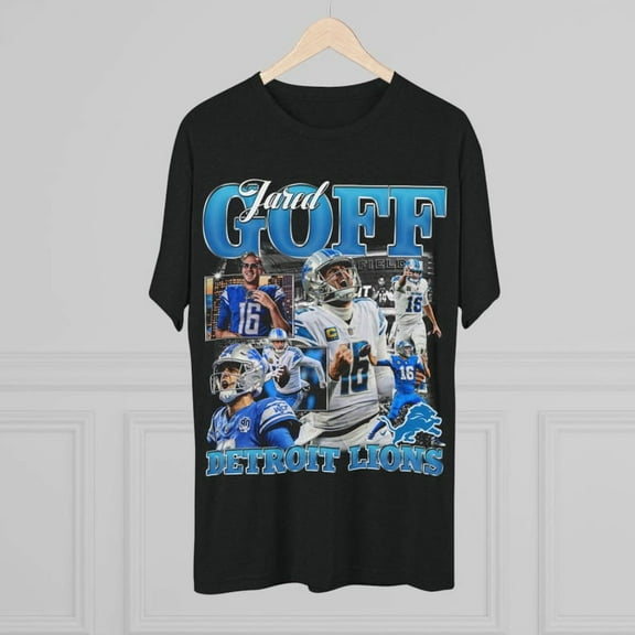 Jared Goff Retro Vintage Style T-Shirt Gift for Fan