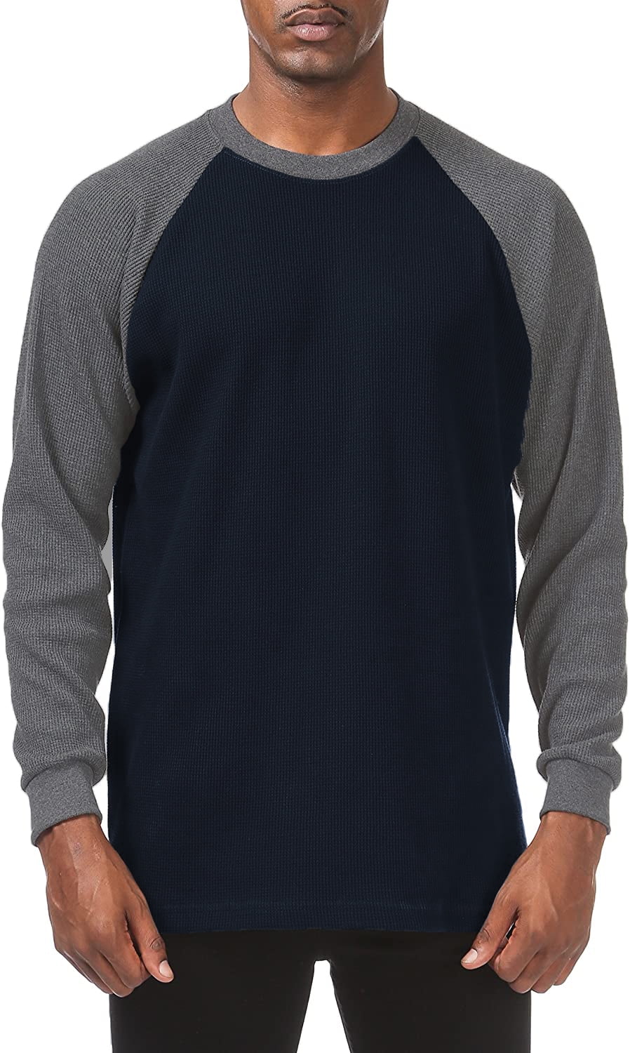 Jared Men's Long Sleeve Raglan Thermal Shirt