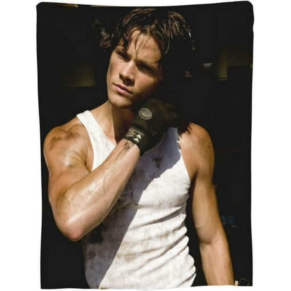 Jared Padalecki Blanket Fashion Music Super Soft Quilt Durable Warm Lightweight Blanket 40"x30"