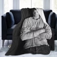 thumbnail image 1 of Jared Padalecki Throw Blanket Fleece Blanket Soft Cozy Flannel Blanket Lightweight Plush Blanket (3Sizes), 1 of 1